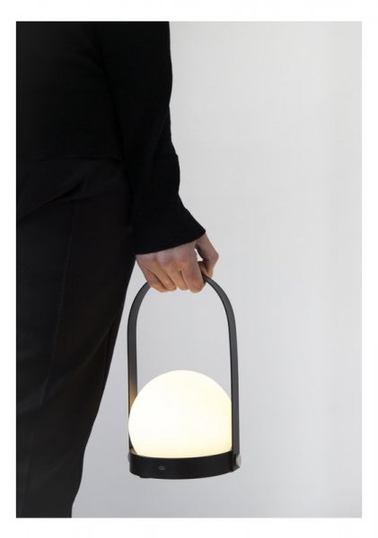 【Menu】「Carrie LED table lamp, black」テーブルランプ ブラック(Φ135×H245mm)