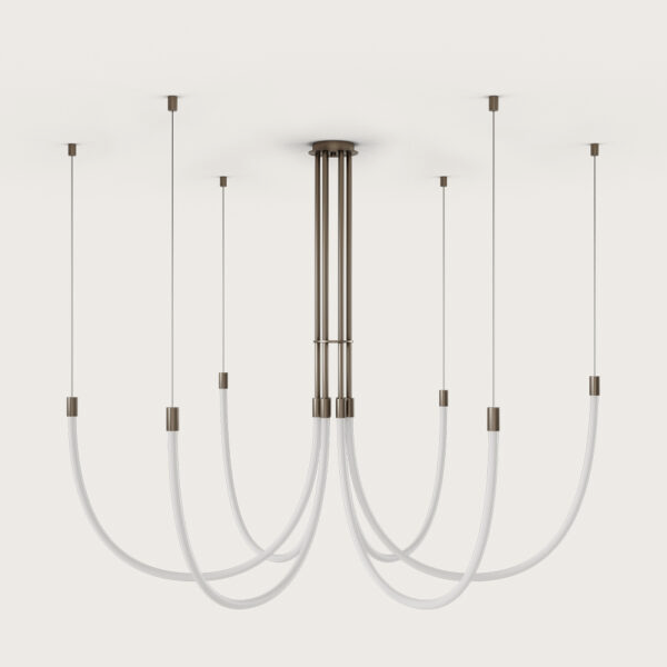 【aromas】 スペイン・インテリア照明「CRAM」ペンダントライト ブラック／ゴールド