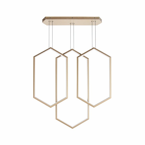 【WorkOf】アメリカ・デザイン照明 ペンダントライト「Figaro III」（W1100×D128×H1169mm）