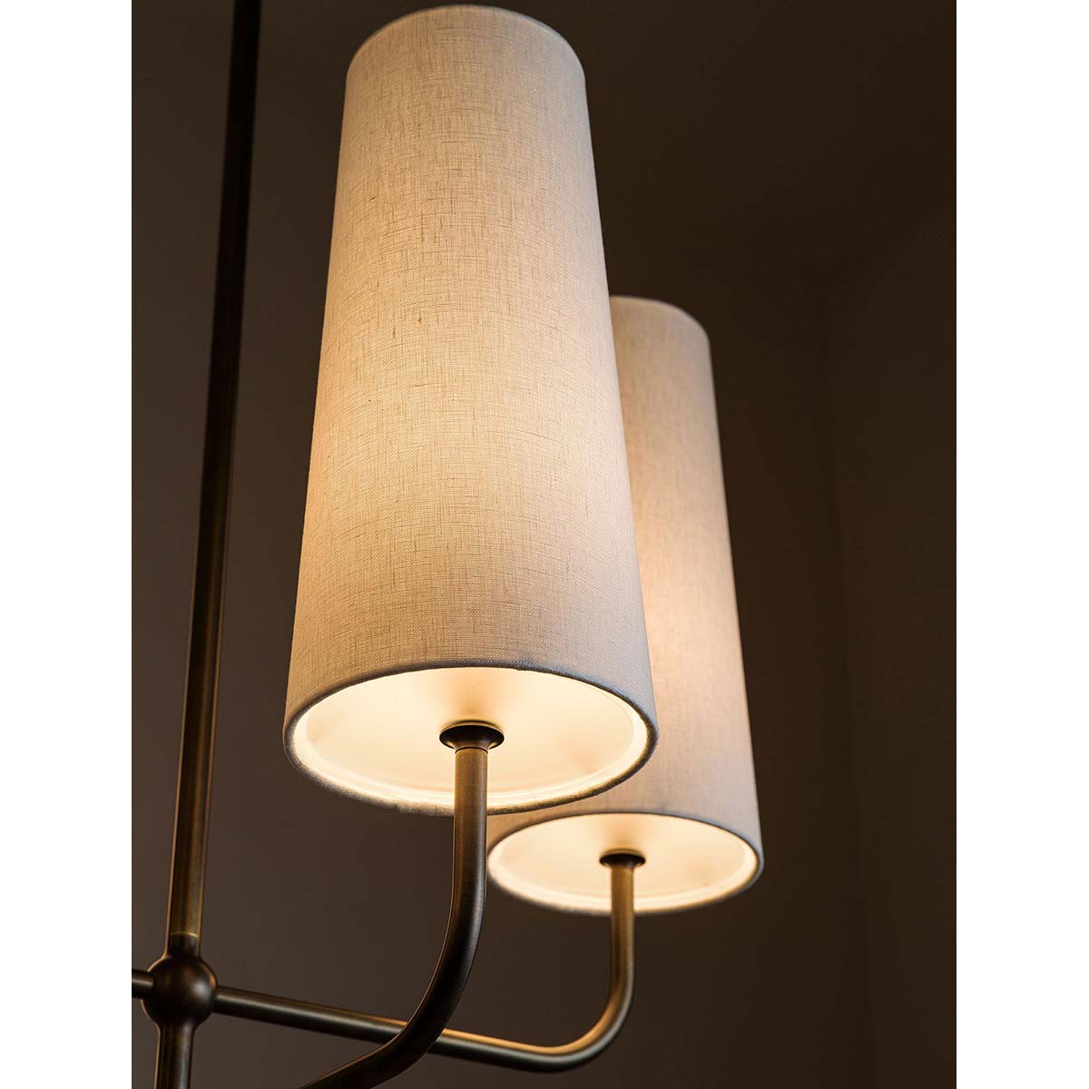 【ALLIED MAKER】 アメリカ・インテリア照明「Bola 6 chandelier」モダンシャンデリア 6灯 カスタムカラー (W788×D1397×H666mm)