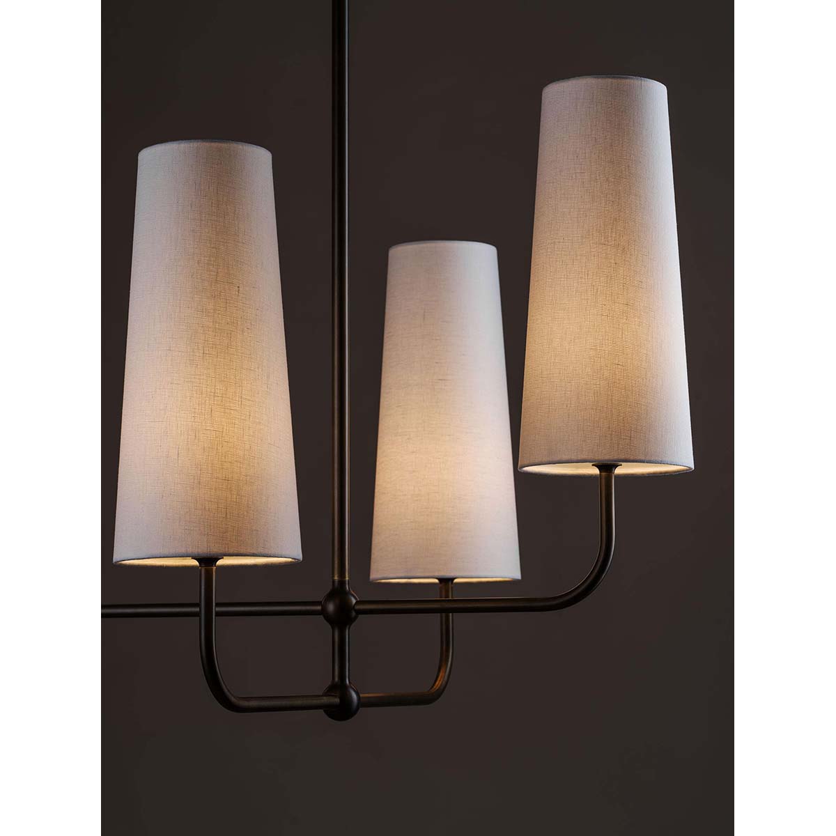 【ALLIED MAKER】 アメリカ・インテリア照明「Bola 6 chandelier」モダンシャンデリア 6灯 カスタムカラー (W788×D1397×H666mm)