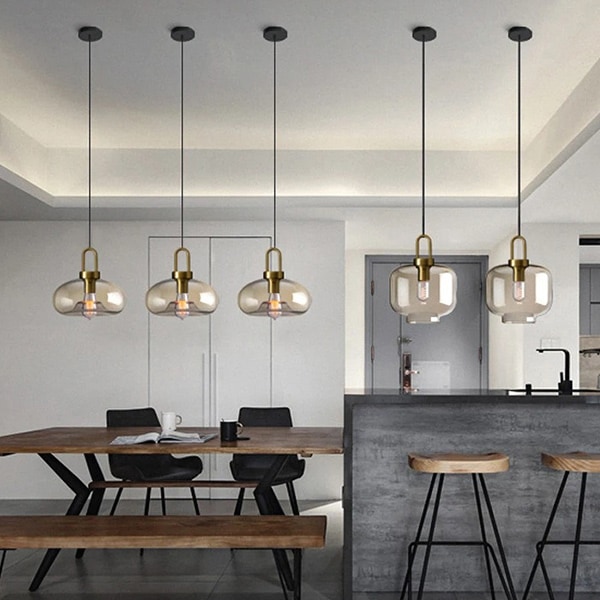 デザイン照明 ガラスシェードペンダントライト(φ180/250/280mm)