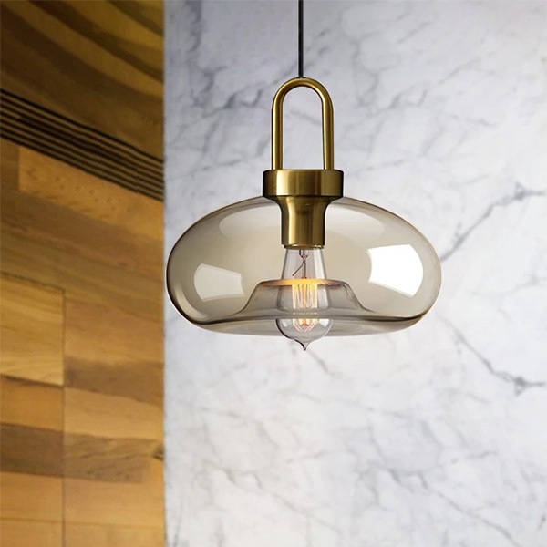 デザイン照明 ガラスシェードペンダントライト(φ180/250/280mm)