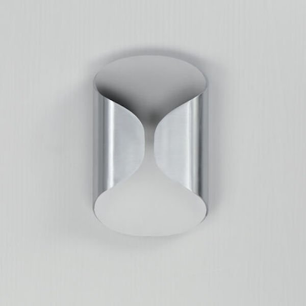 【ET2】アメリカ・アウトドアウォールライト「Folio」シルバー（W159×D83×H248mm）