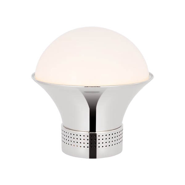【Visual Comfort】テーブルライト 1灯 「Precision Medium Table Lantern」　シルバー (W432×H451mm)