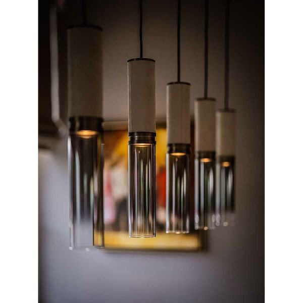 【MARETTI】オランダ・シェードウォールライト「INFINITO」1灯 BRONZE（φ80×H507mm）