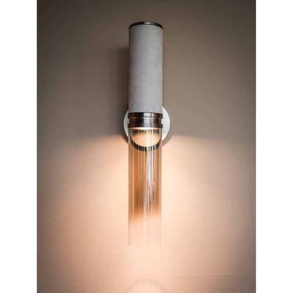 【MARETTI】オランダ・シェードウォールライト「INFINITO」1灯 BRONZE（φ80×H507mm）