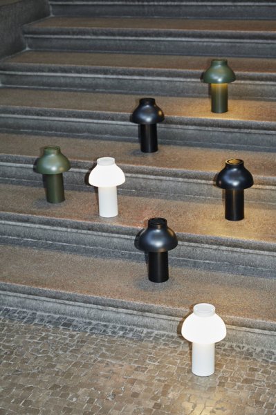 【HAY】「PC Portable table lamp, soft black」テーブルランプ ソフトブラック(Φ140×H220mm)