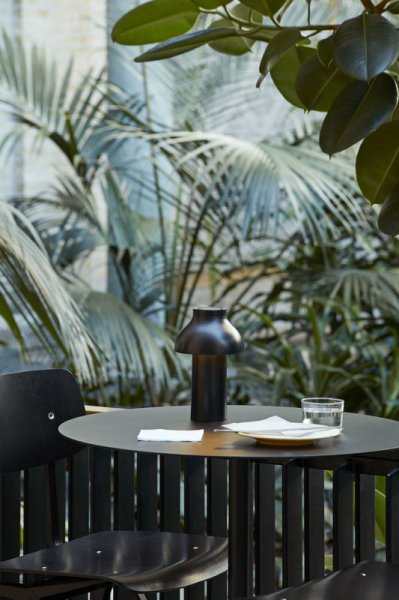 【HAY】「PC Portable table lamp, soft black」テーブルランプ ソフトブラック(Φ140×H220mm)
