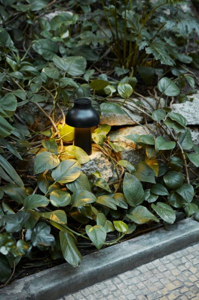 【HAY】「PC Portable table lamp, soft black」テーブルランプ ソフトブラック(Φ140×H220mm)