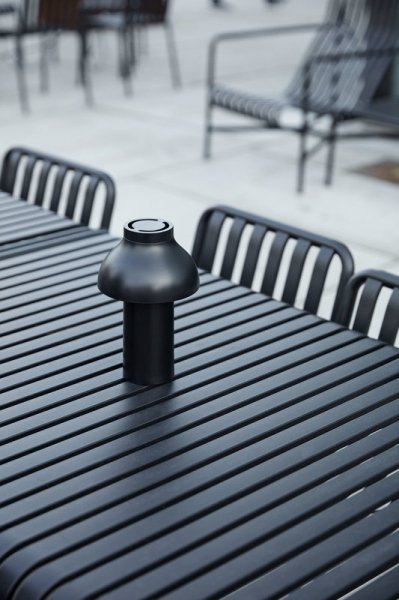 【HAY】「PC Portable table lamp, soft black」テーブルランプ ソフトブラック(Φ140×H220mm)