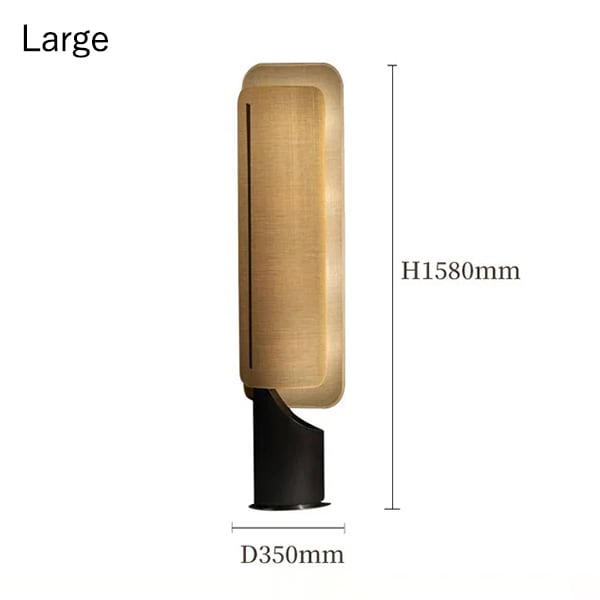 デザイン照明 モダンLEDフロアランプ 1灯 (D280×H520mm/D350×H1580mm)