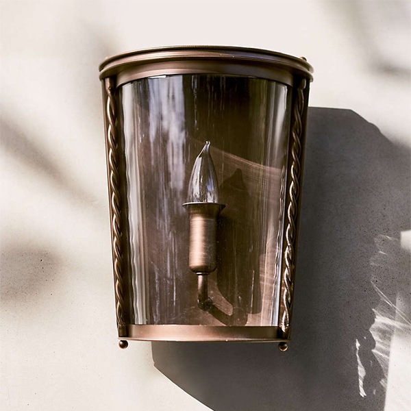 アメリカ・デザイン照明　モダンメタルウォールライト「Norbury」1灯（W226×D122×H297mm）