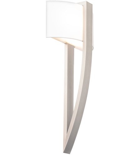 【Modern Forms】アメリカ・デザイン照明 ウォールライト「Vogue」 LED  ブラッシュドニッケル（W247×D88×H508mm）