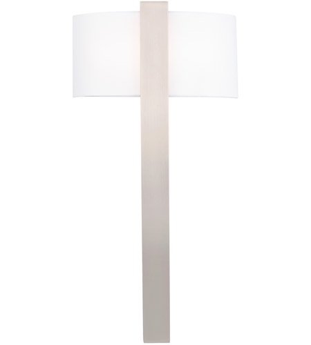 【Modern Forms】アメリカ・デザイン照明 ウォールライト「Vogue」 LED  ブラッシュドニッケル（W247×D88×H508mm）