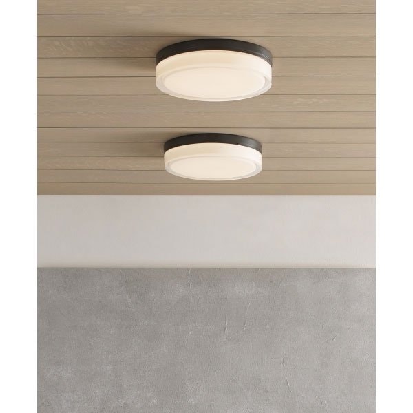 【TECH LIGHTING】アメリカ・シーリングライト「CIRQUE」L・1灯Antique Bronze(W280×L280×H63mm)