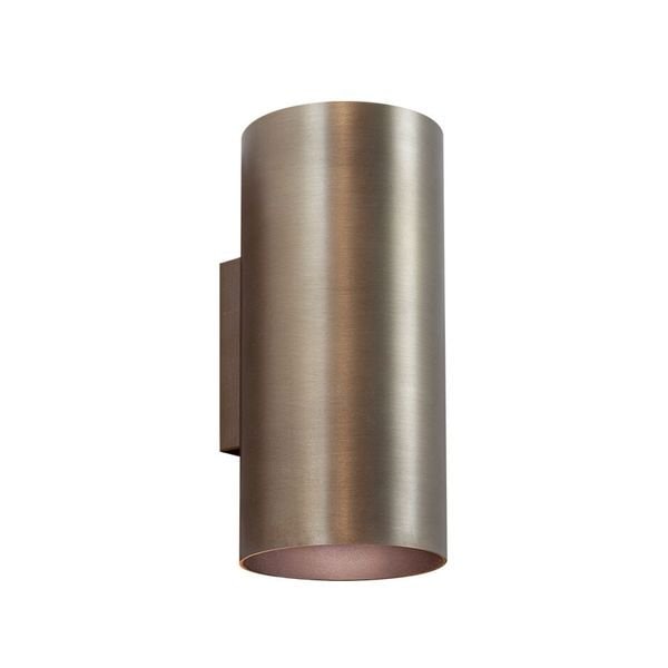 【MARETTI】オランダ・ウォールライト「GABLE」2灯 BRONZE(W100×D105×H220mm)