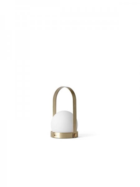【Menu】「Carrie LED table lamp, brushed brass」テーブルランプ ブラッシュドブラス(Φ135×H245mm)