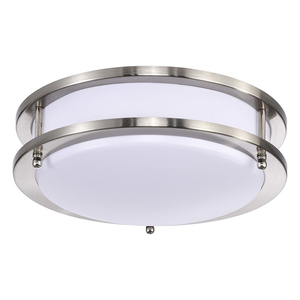 【NUVO】アメリカ・LED シェードシーリングライト「GLAMOUR」1灯(W250×H100mm)