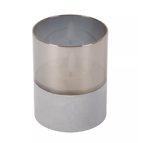 【LUCIDE】ベルギー デザイン照明 テーブルライト「VELAS」Smoke Grey 3サイズセット（H100／125／150mm）
