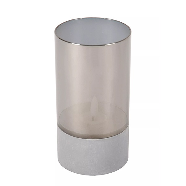 【LUCIDE】ベルギー デザイン照明 テーブルライト「VELAS」Smoke Grey 3サイズセット（H100／125／150mm）