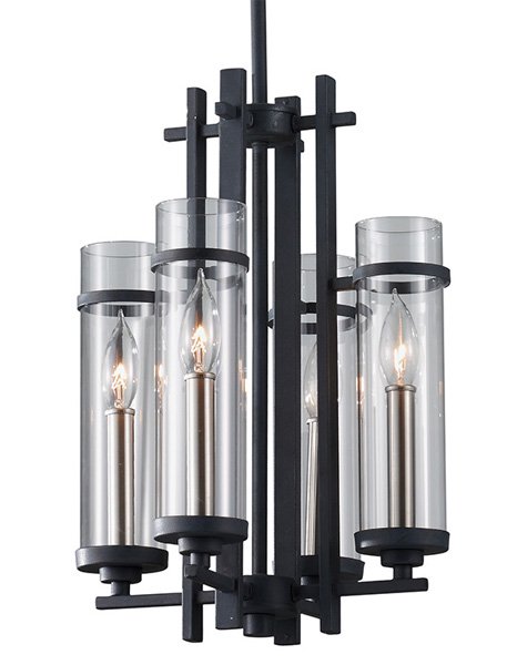 【GENERATION LIGHTING】アメリカ・FEISS Collection デザインシャンデリア「Ethan」4灯(W304×H438mm)