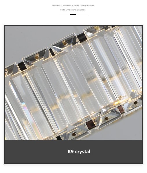 【E-Light】フープ型クリスタルデザイン照明 ゴールド／クローム 1リング／2リング（Φ600～Ф800mm）