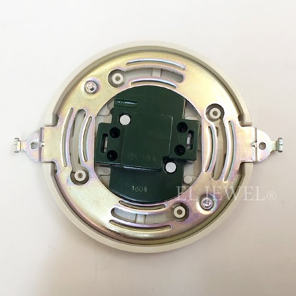 【部材】引掛けシーリングプラグの受けに!(ハンガー付き)引掛け埋込ローゼット