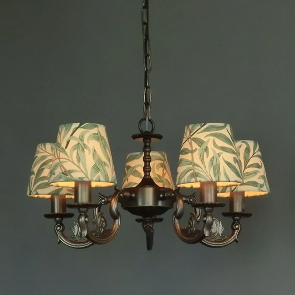 【William Morris】アンティーク調シーリングライト　ウィロボウ（W480×H240mm）