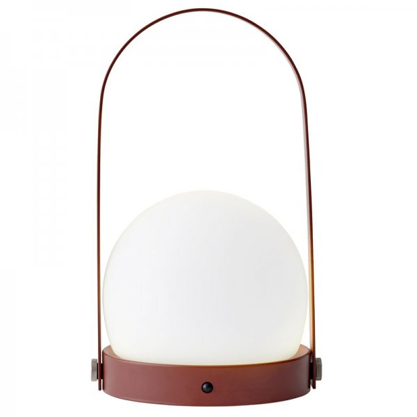 【Menu】「Carrie LED table lamp, burned red」テーブルランプ バーンドレッド(Φ135×H245mm)