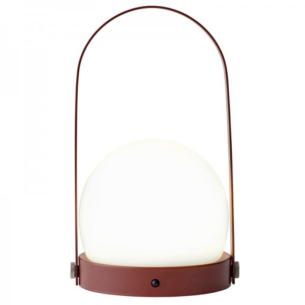 【Menu】「Carrie LED table lamp, burned red」テーブルランプ バーンドレッド(Φ135×H245mm)