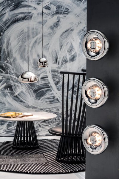 Tom Dixon】「Void LED pendant, copper」ペンダントライト 銅（Φ300