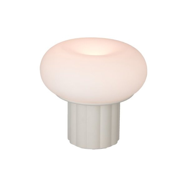 【AGO】北欧デザイン照明「Mozzi Able portable table lamp, egg white」テーブルライト(Φ188×H172mm)
