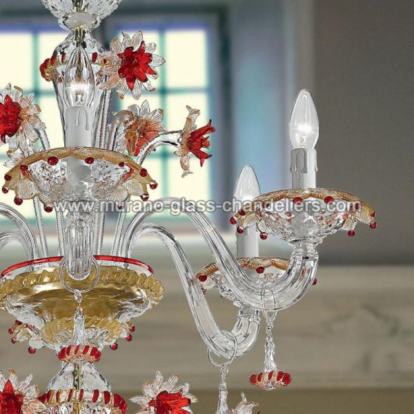 MURANO GLASS CHANDELIERS】イタリア・ヴェネチアンガラス