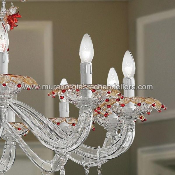 MURANO GLASS CHANDELIERS】イタリア・ヴェネチアンガラス