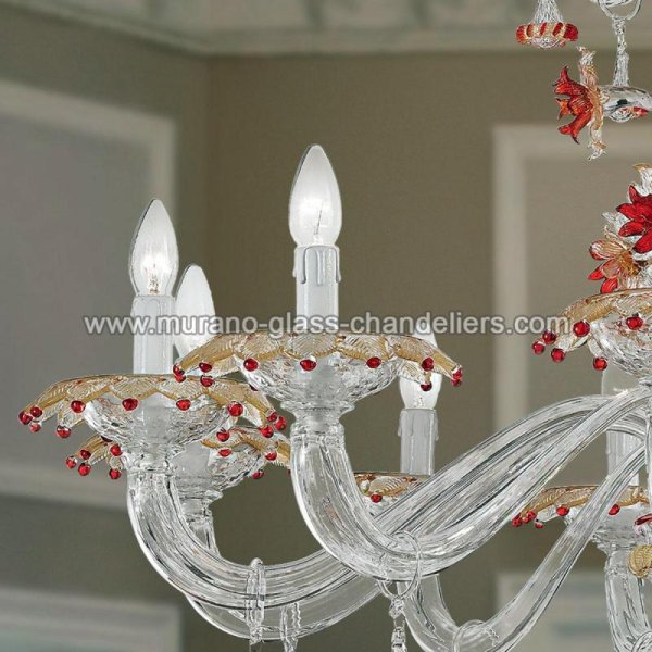 MURANO GLASS CHANDELIERS】イタリア・ヴェネチアンガラス