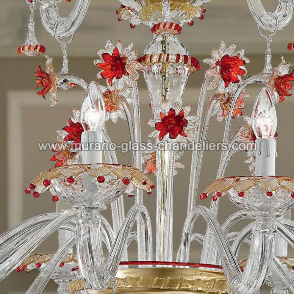 MURANO GLASS CHANDELIERS】イタリア・ヴェネチアンガラス