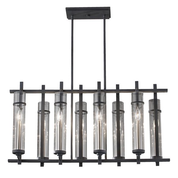 【GENERATION LIGHTING】アメリカ・FEISS Collection デザインシャンデリア「Ethan」8灯(W952×H504mm)