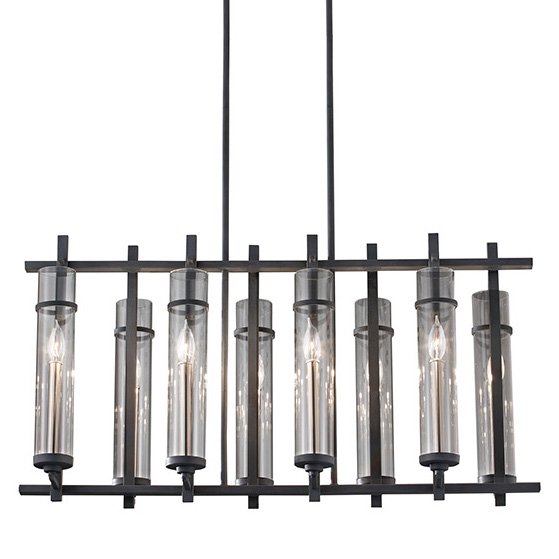 【GENERATION LIGHTING】アメリカ・FEISS Collection デザインシャンデリア「Ethan」8灯(W952×H504mm)