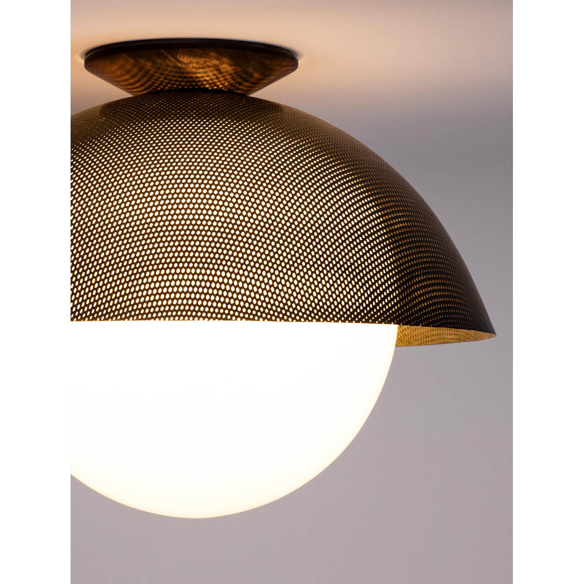 【ALLIED MAKER】 アメリカ・インテリア照明「Flush Dome 14