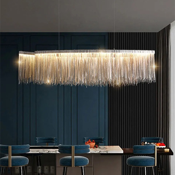 デザイン照明 シーリングペンダントライト シルバー(W1000/1200/1500mm)