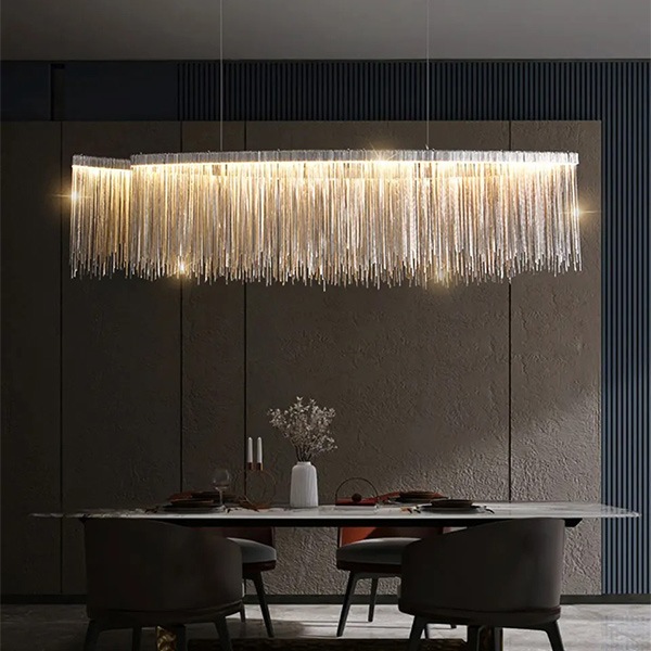 デザイン照明 シーリングペンダントライト シルバー(W1000/1200/1500mm)