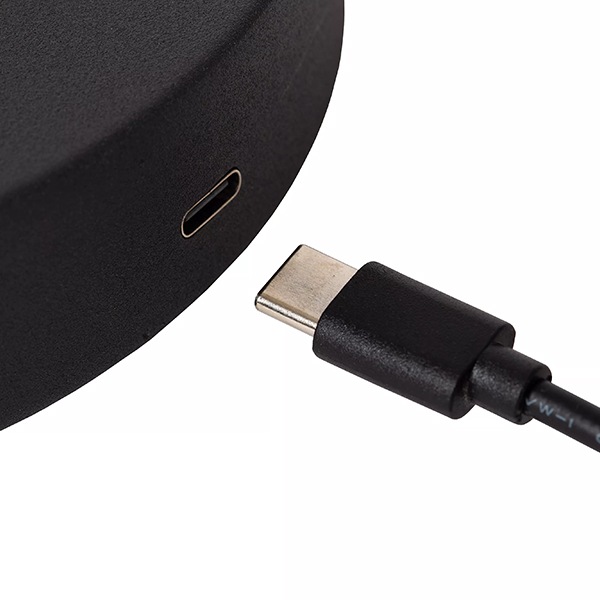【LUCIDE】ベルギー デザイン照明 充電式テーブルライト「STIRLING」Black（W305×H475mm）