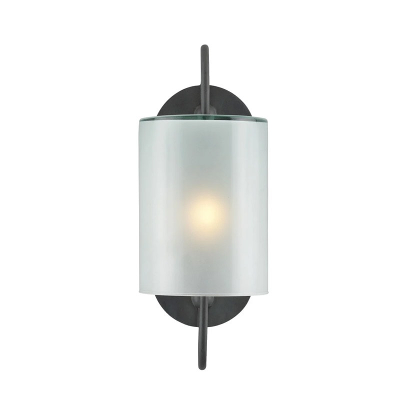 【CURREY】アメリカ・ウォールライト 1灯「Glacier」ブロンズ（W150×D170×H410mm）