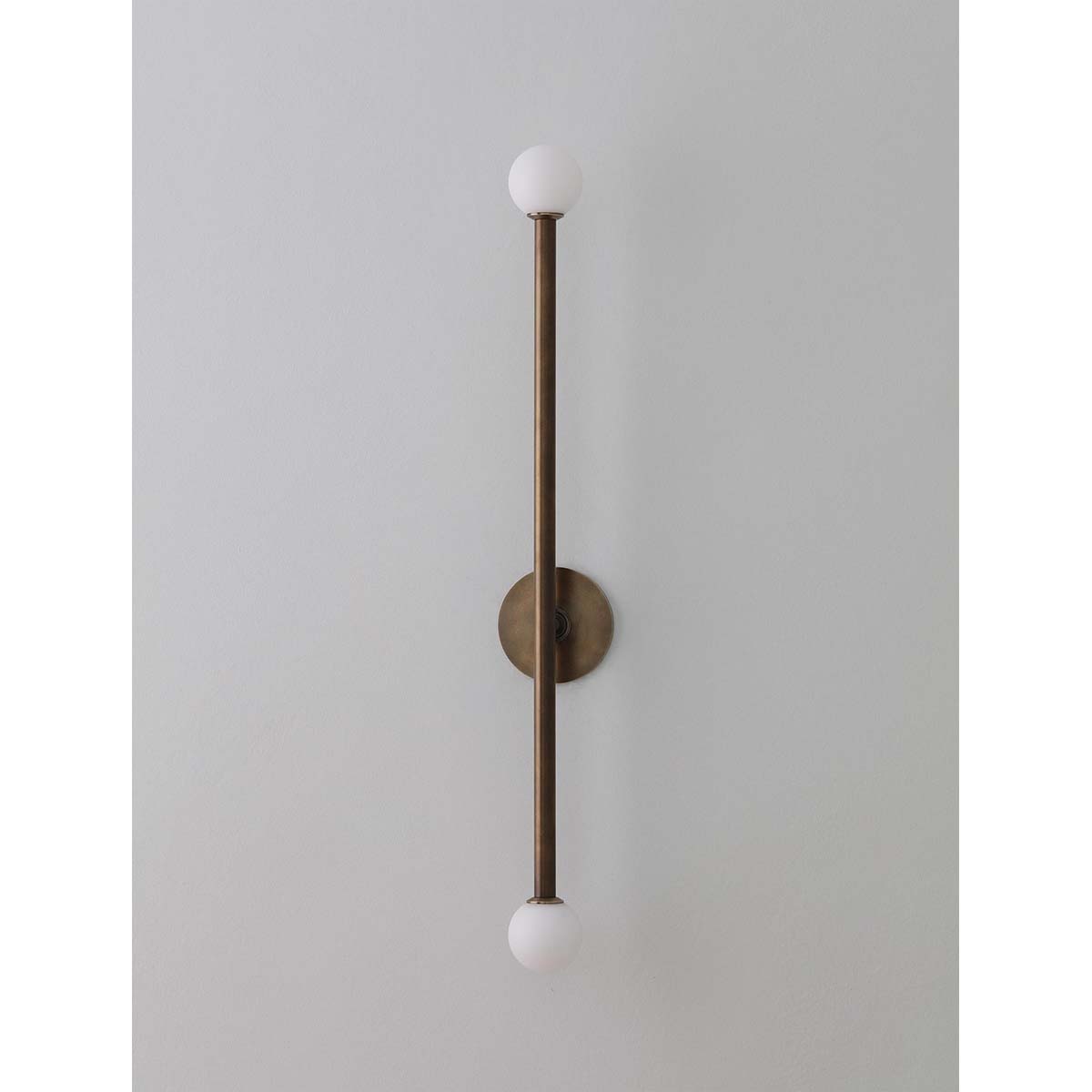 【ALLIED MAKER】 アメリカ・インテリア照明「Brass T2 Sconce」ウォールライト 2灯 カスタムカラー (W77×D102×H839mm)