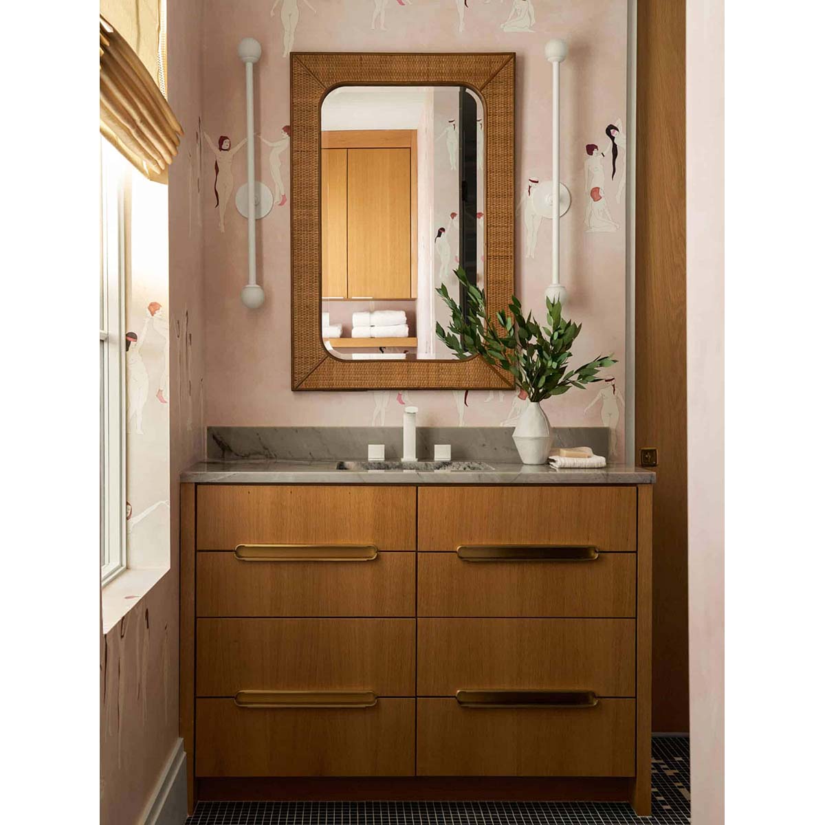 【ALLIED MAKER】 アメリカ・インテリア照明「Brass T2 Sconce」ウォールライト 2灯 カスタムカラー (W77×D102×H839mm)