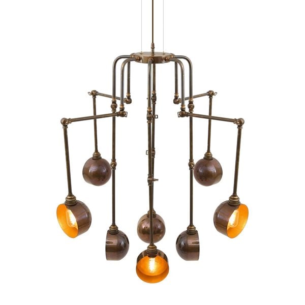 インダストリアルランプ 8灯タイプ シャンデリア 8014 【公式通販】