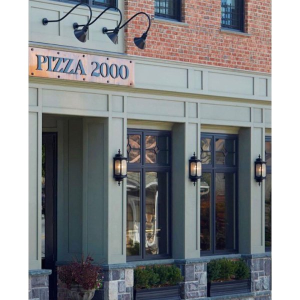 【GENERATION LIGHTING】アメリカ・FEISS Collection屋外用ブラケット「MARKET SQUARE」2灯(W171×H482mm)