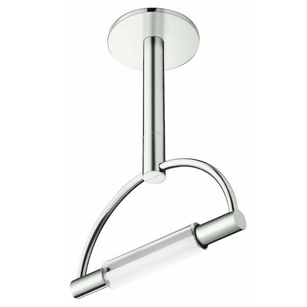 【Cini＆Nils】イタリア・インテリア照明「Gradisoffitto」シーリングライト クローム（W220×D170×H330mm）