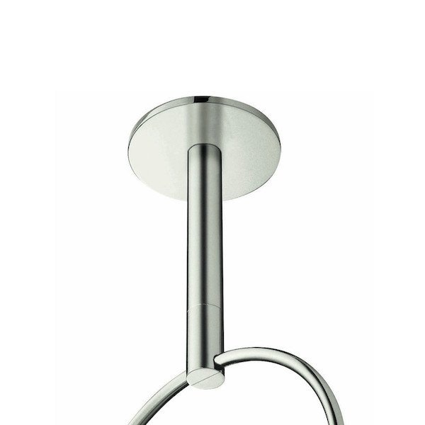 【Cini＆Nils】イタリア・インテリア照明「Gradisoffitto」シーリングライト クローム（W220×D170×H330mm）